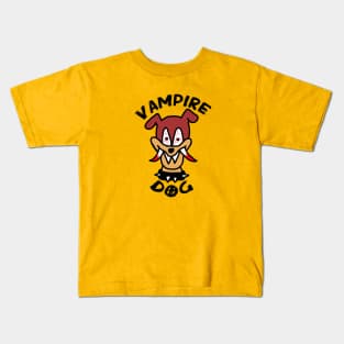 vampire dog Kids T-Shirt